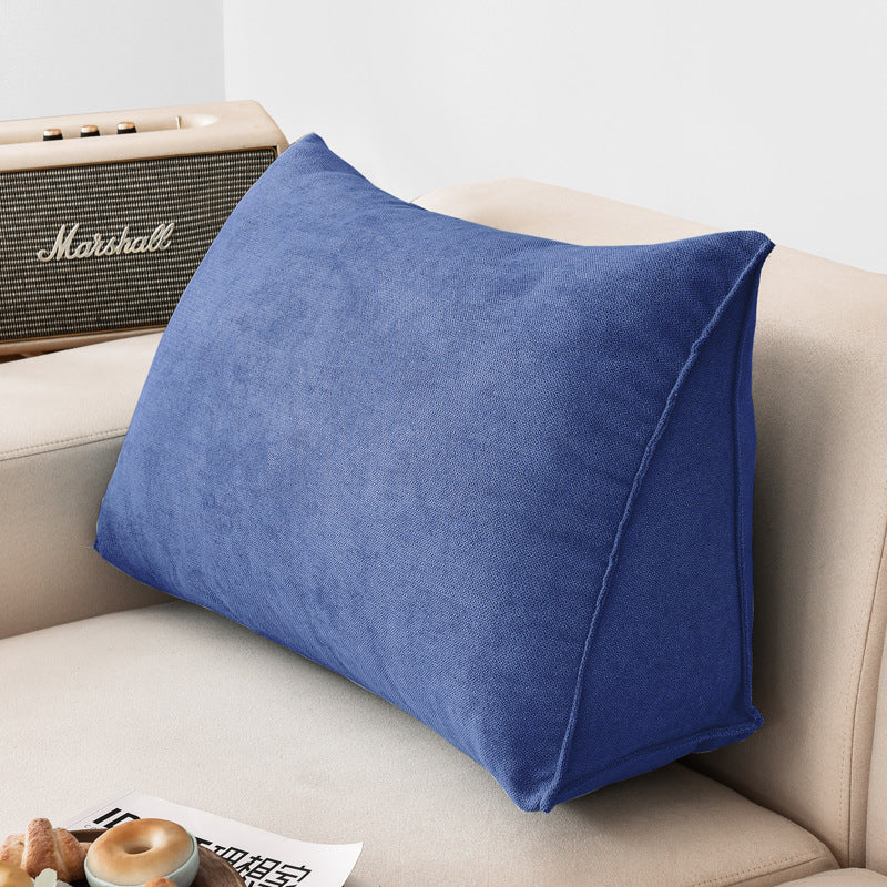 Triangle Bedside Cushion Card Seat Sofa
