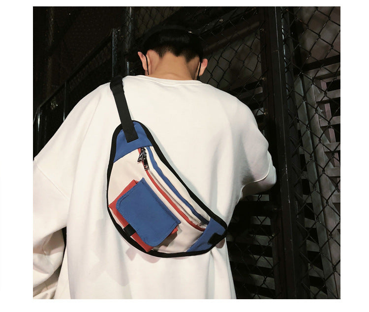 Men's And Women's Pockets Large-Capacity Mobile Phone Pockets Diagonal Women's Bags