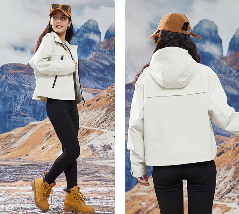 Teflon Three-proof Women's Gore-Tex Jacket Short