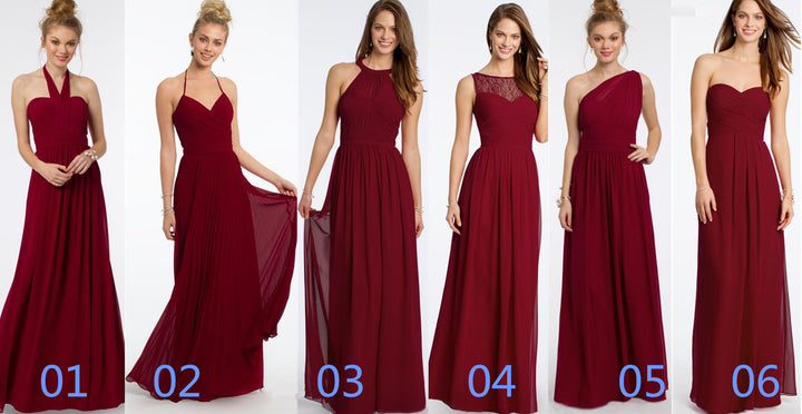 Fashionable Western Bridesmaid Dresses For Women - Muhaab