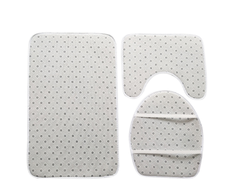 3 pcs shiny mermaid bathroom set - Muhaab