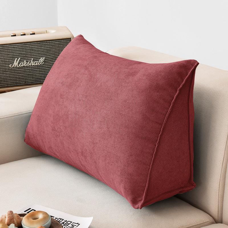 Triangle Bedside Cushion Card Seat Sofa