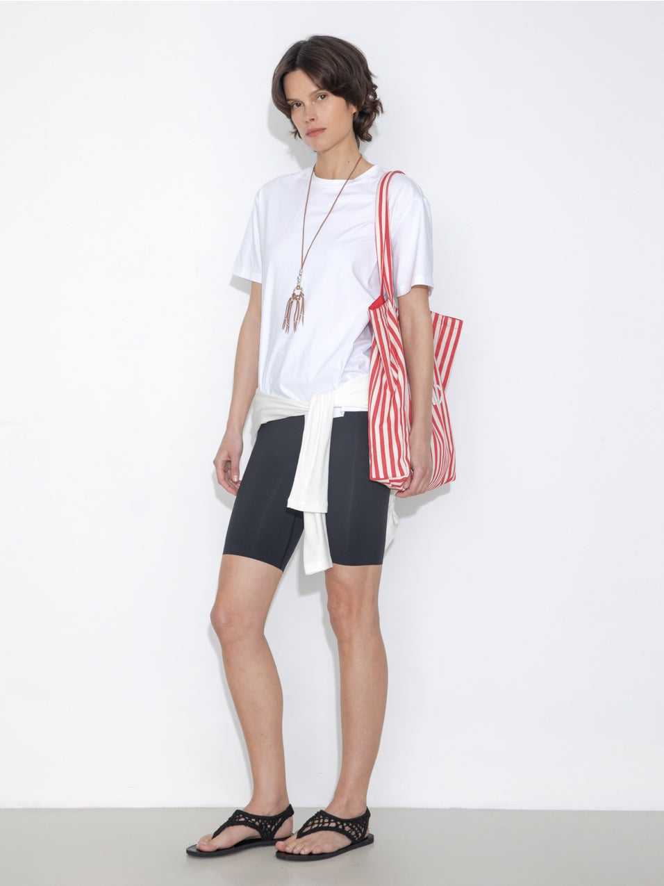 Oversized Crew Neck Solid T-Shirt