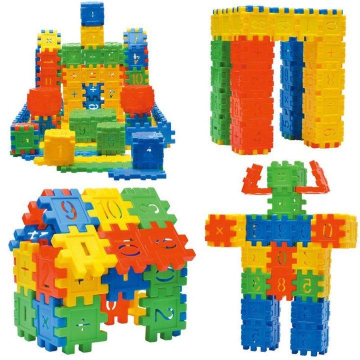 110pcs Set DIY Lepin Building Blocks Babies 3D Blocks Funny Educational Mosaic Toys For Children Kids Block Toys - Muhaab