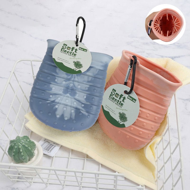 2 In 1 Dog Foot Washer Brush - Muhaab