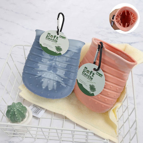 2 In 1 Dog Foot Washer Brush - Muhaab