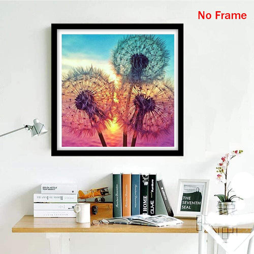 4 Pack Full Drill 5D Diamond Painting Art Cross Stitch Kit Embroidery Home Decor - Muhaab