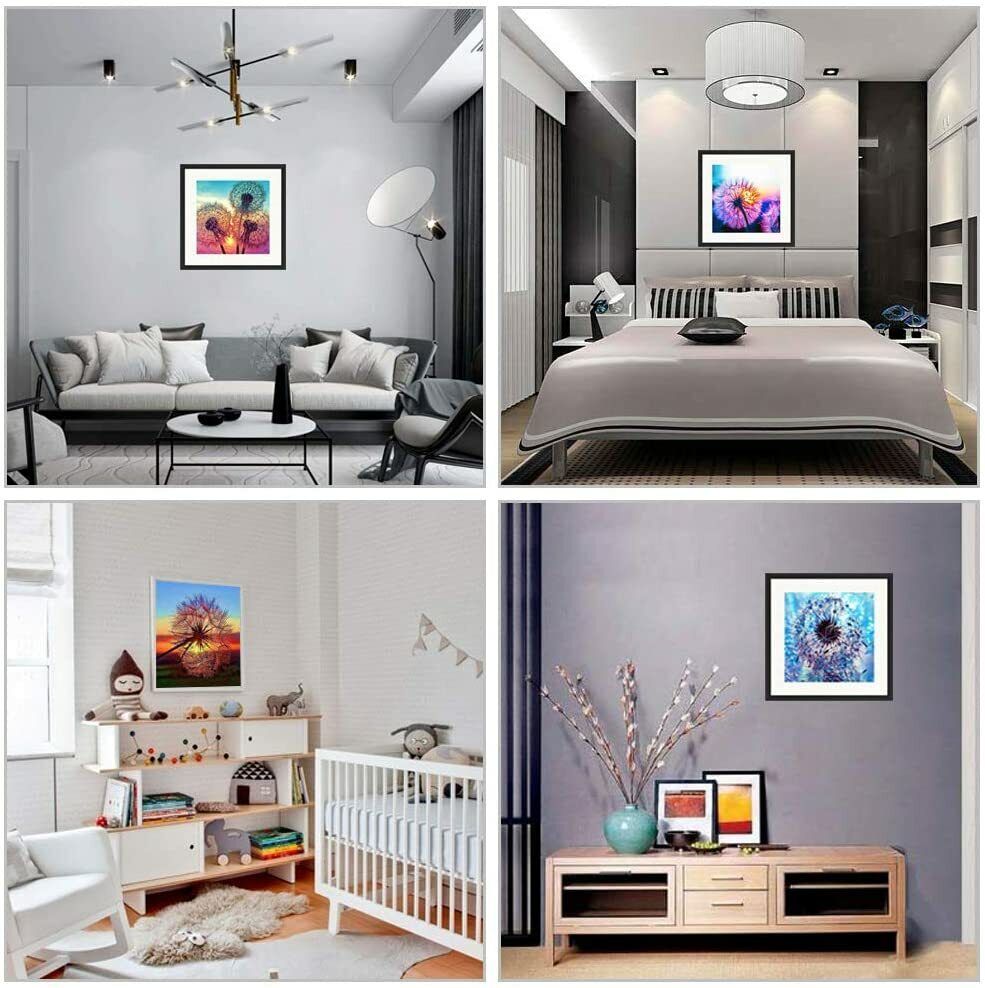 4 Pack Full Drill 5D Diamond Painting Art Cross Stitch Kit Embroidery Home Decor - Muhaab