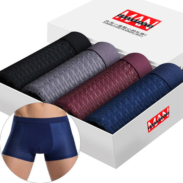 4pcs Lot SKY HERO Men Boxers Underwear - Muhaab