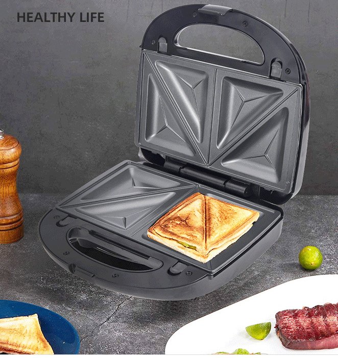 6-in-1 Waffle Maker EU Plug Sandwich Maker - Muhaab