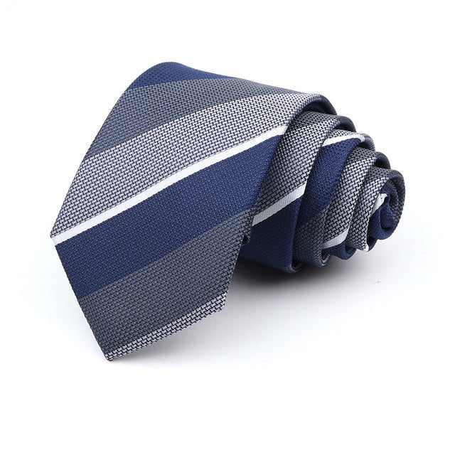 6cm Casual Ties For Men Skinny Tie Fashion Polyester Plaid - Muhaab