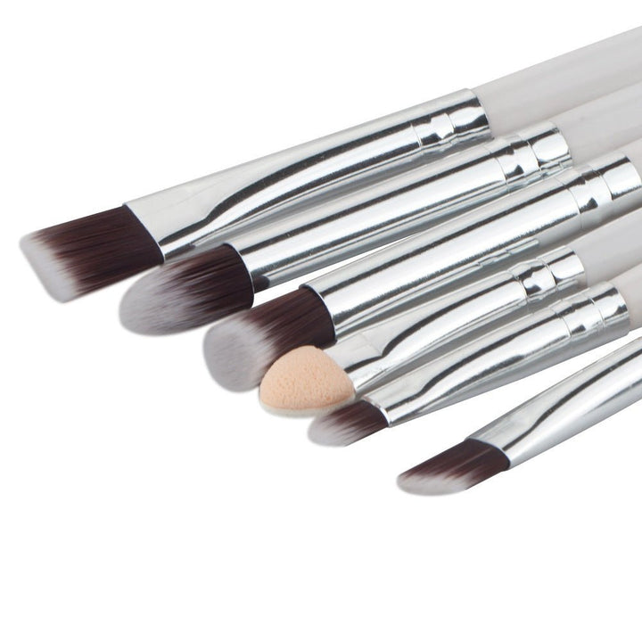 6PCS eye makeup cosmetics 2021 Brushes Set for Eyeshadow eyebrow lip eyeliner brush beauty make up tools - Muhaab