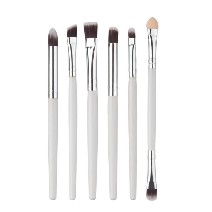 6PCS eye makeup cosmetics 2021 Brushes Set for Eyeshadow eyebrow lip eyeliner brush beauty make up tools - Muhaab