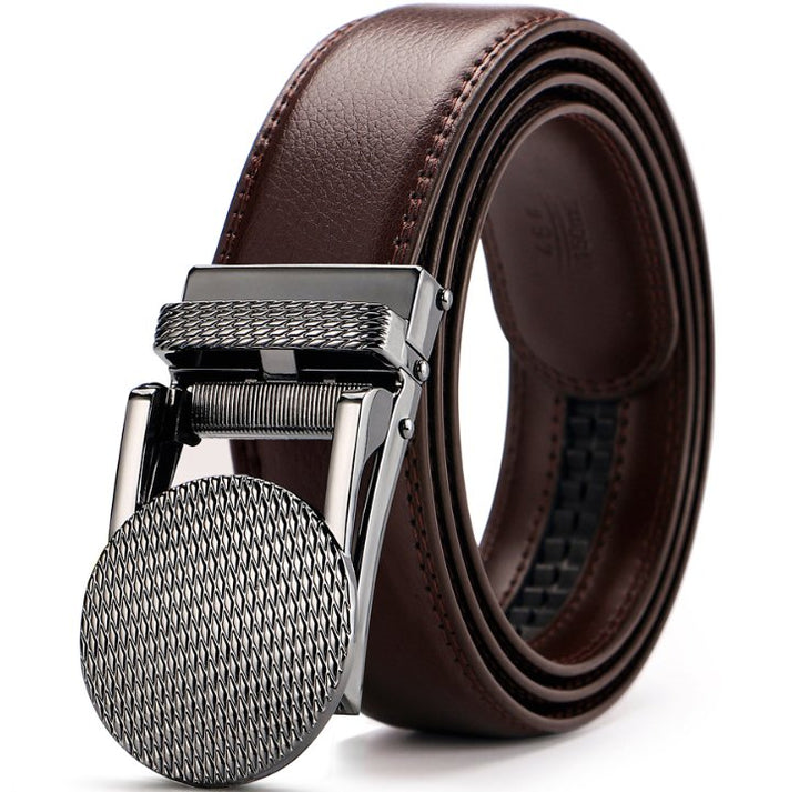 Adjustable Holeless Leather Belts - Muhaab