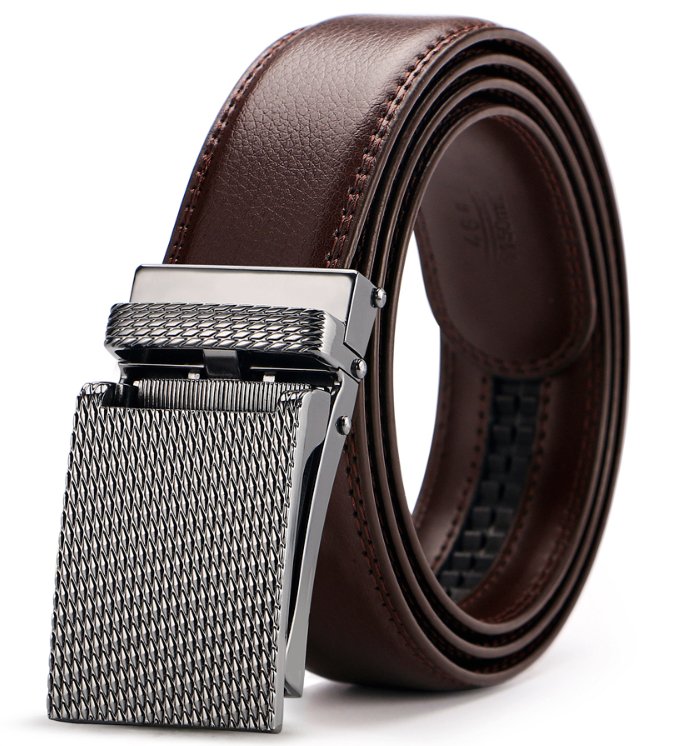 Adjustable Holeless Leather Belts - Muhaab