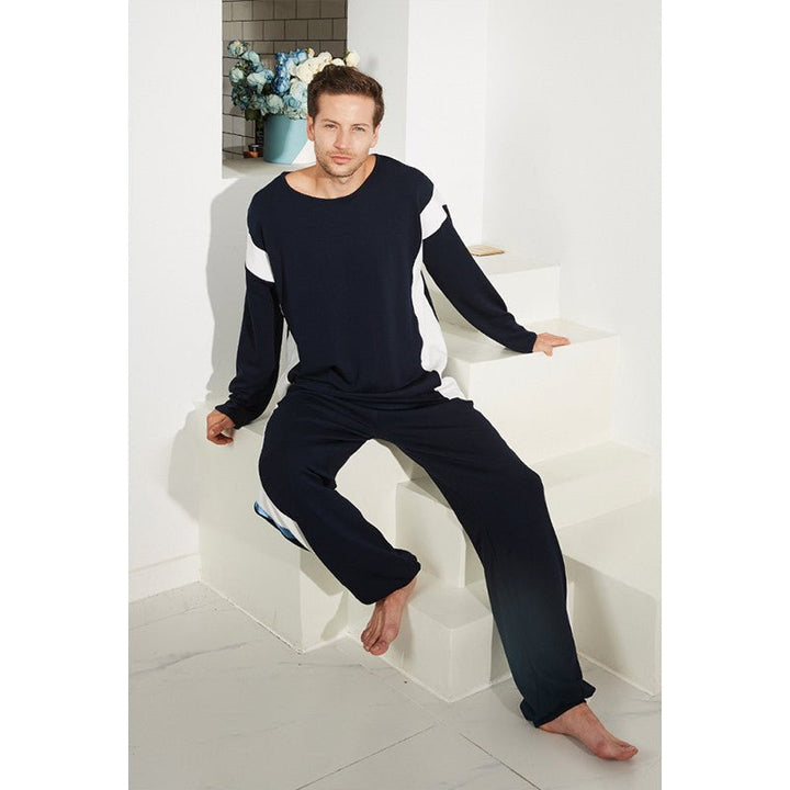 Air Cotton Men's And Women's Loose-fitting Sweaters, Home Wear, Pajamas, Two-piece Suit - Muhaab