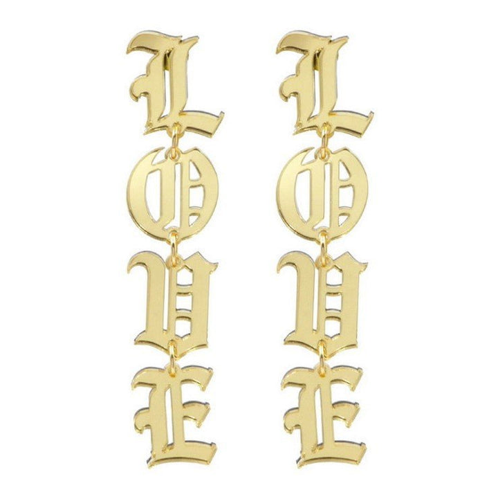 Alphabet earrings - Muhaab