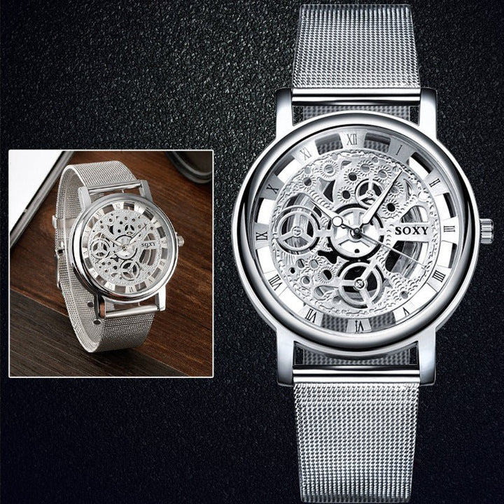 Explosion Watch, Men's Watch, Men's Non Mechanical Watch, Hollow Cross Border Watch