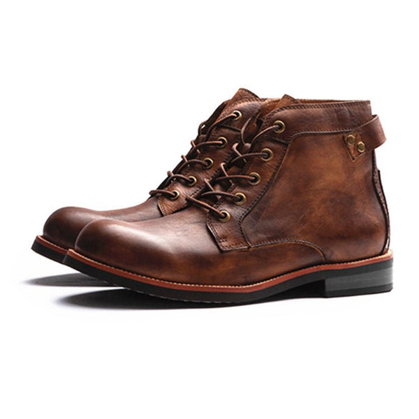 Ami Khaki Style Martin men Boots - Muhaab