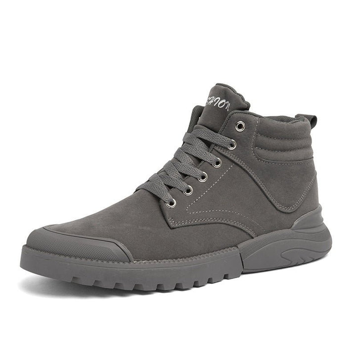 Ankle Boots Men Winter Warm Plush Shoes - Muhaab