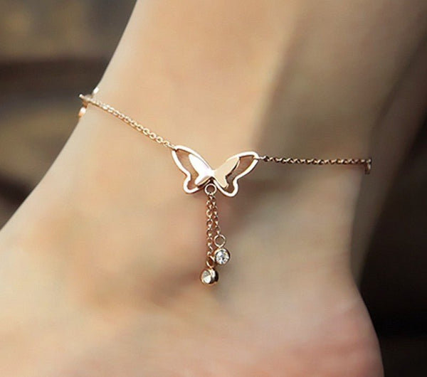 Ankle Bracelet Beach Foot Chain For Women Girl Charms Barefoot Sandals Jewellery- Muhaab