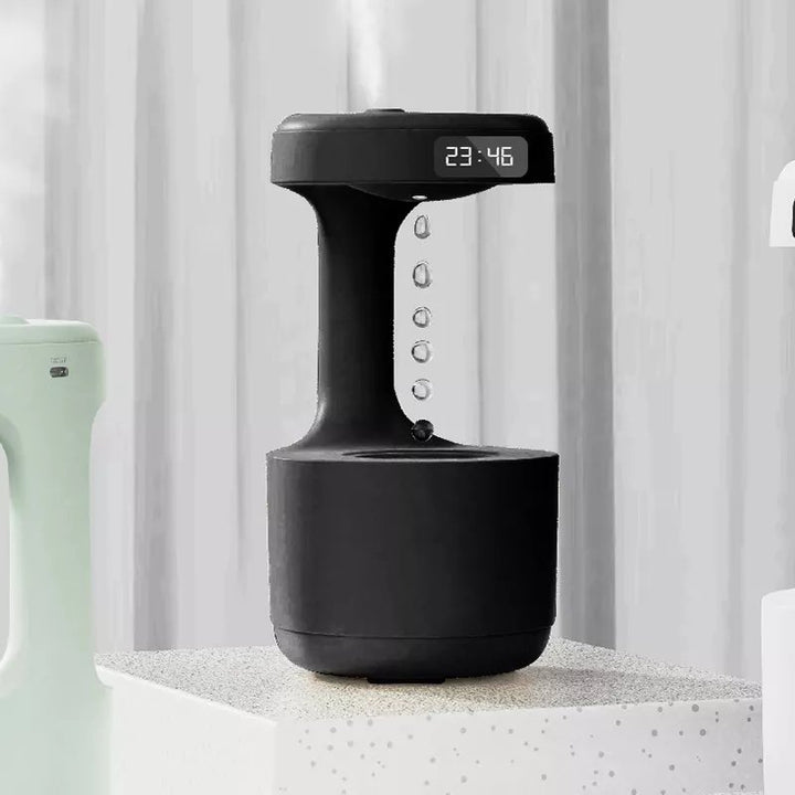 Anti-gravity Humidifier Water Droplet Backflow Aromatherapy Machine Large Capacity Office Bedroom Silent Large Fog Spray