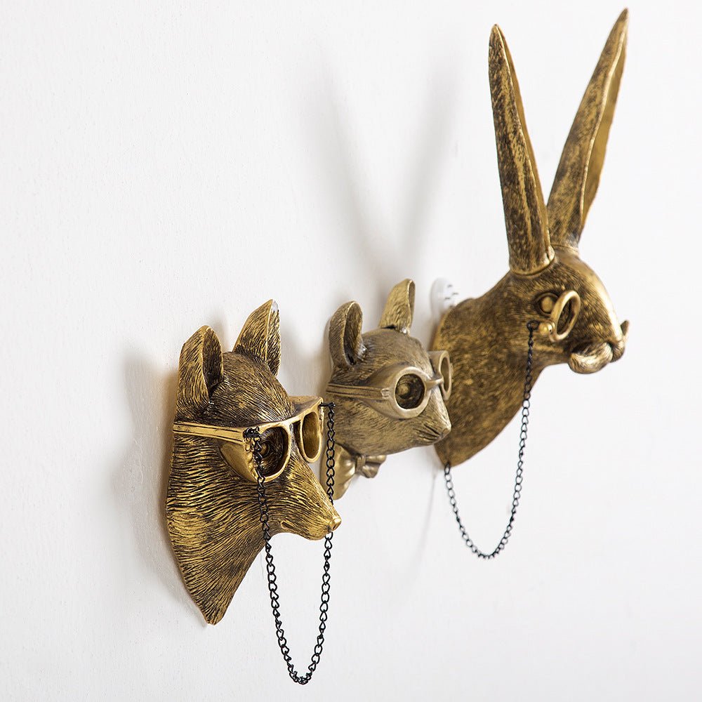 Antique Bronze Animal Pendant Indoor Home Bedroom Decor - Muhaab