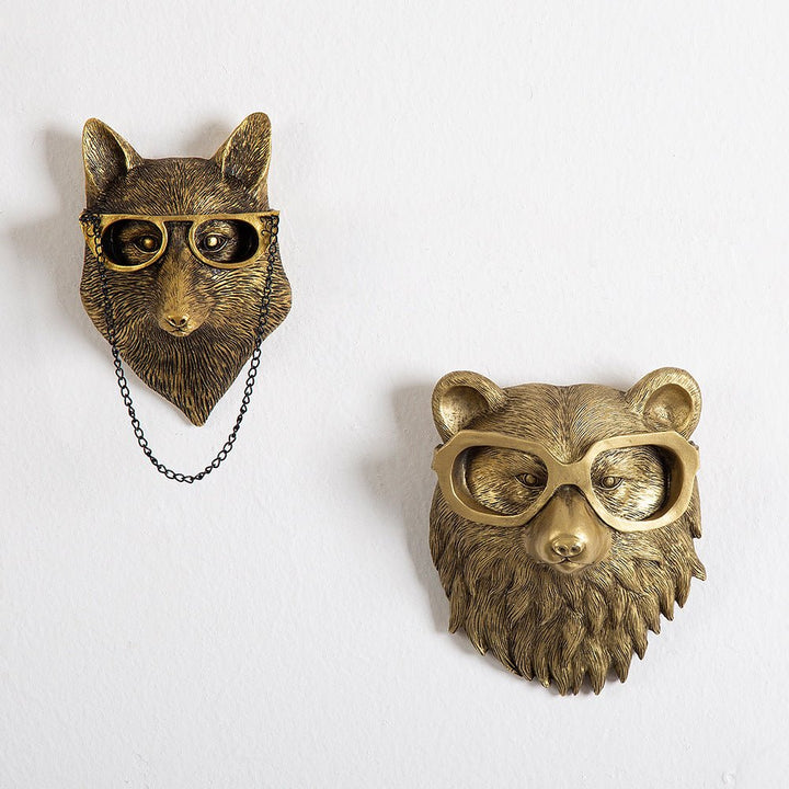 Antique Bronze Animal Pendant Indoor Home Bedroom Decor - Muhaab