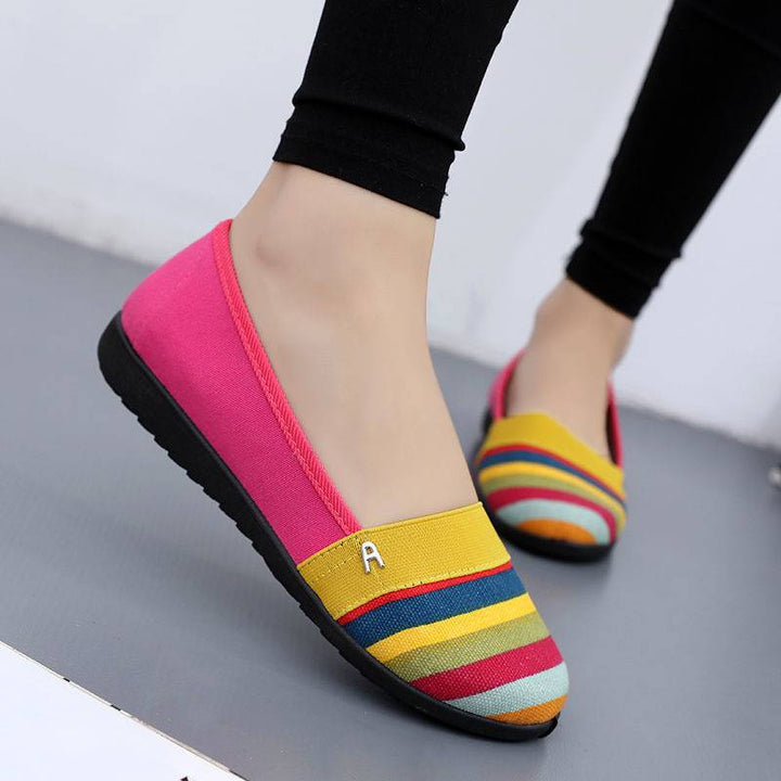 Antiskid Single Shoes Work Cloth Shoes Low Top Summer Fashionable Shoes - Muhaab