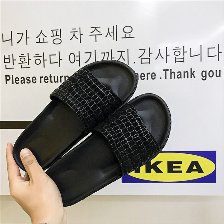 Antiskid slippers for bathroom in summer - Muhaab