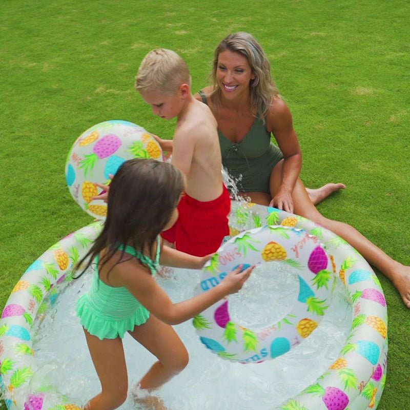 Aquarium Pool Children's Baby Pool Inflatable Pool Ocean Ball Pool Toy Set - Muhaab
