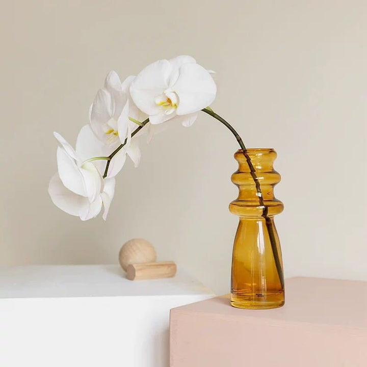 Art Home Decor Decoration Candy Color Threaded Vase - Muhaab