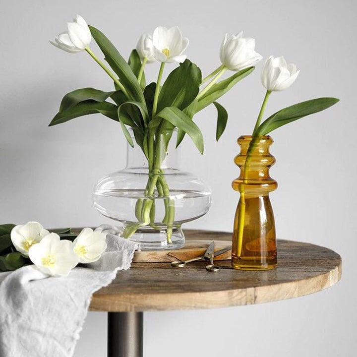 Art Home Decor Decoration Candy Color Threaded Vase - Muhaab