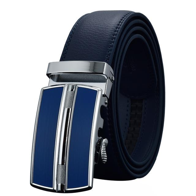 Automatic Buckle Leather Men Belt