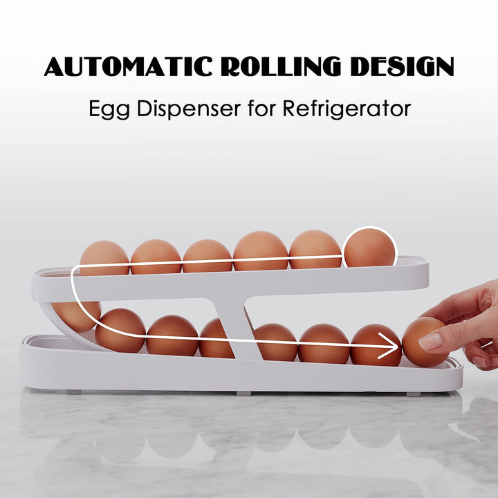 Automatic Scrolling Egg Rack Holder - Muhaab