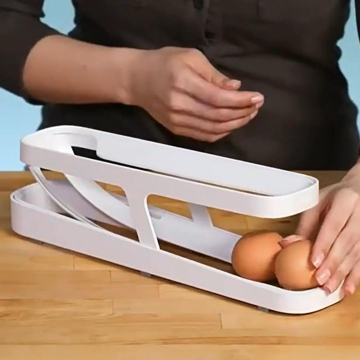 Automatic Scrolling Egg Rack Holder - Muhaab