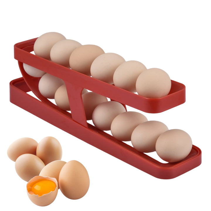 Automatic Scrolling Egg Rack Holder - Muhaab