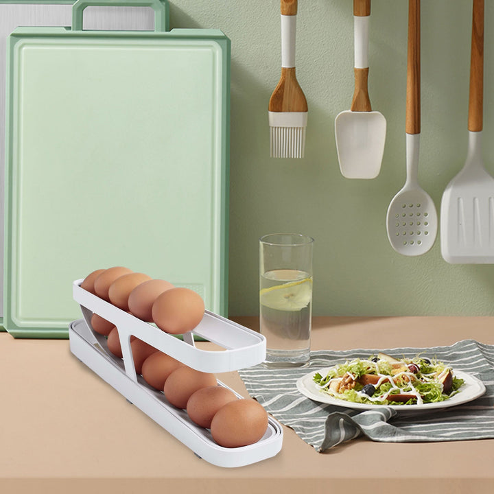 Automatic Scrolling Egg Rack Holder - Muhaab