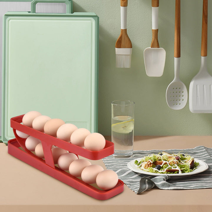 Automatic Scrolling Egg Rack Holder - Muhaab