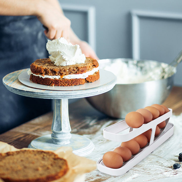 Automatic Scrolling Egg Rack Holder - Muhaab