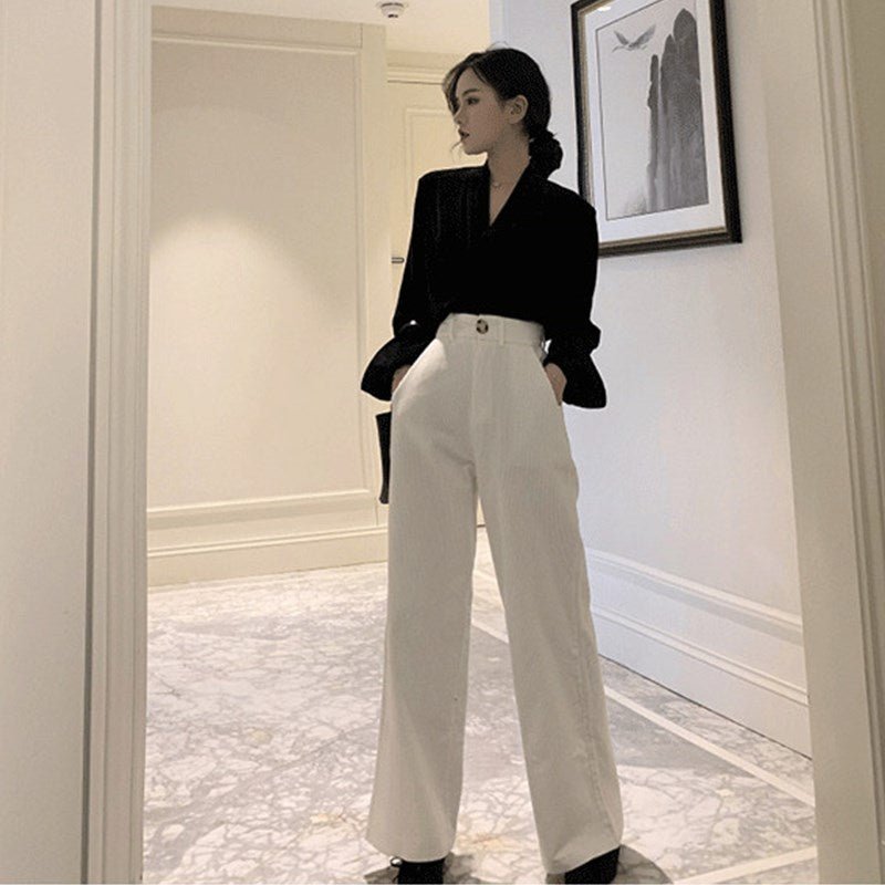 Autumn female two-piece suit - Muhaab