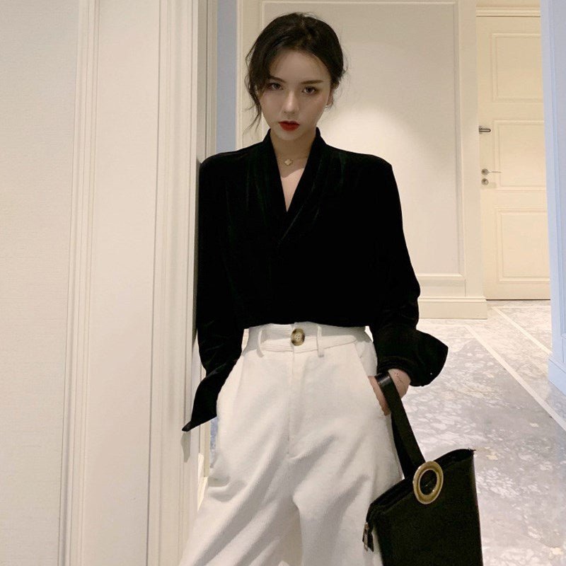 Autumn female two-piece suit - Muhaab