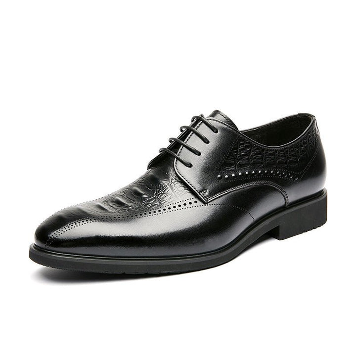 Autumn New Style Carved Men Business Shoes - Muhaab