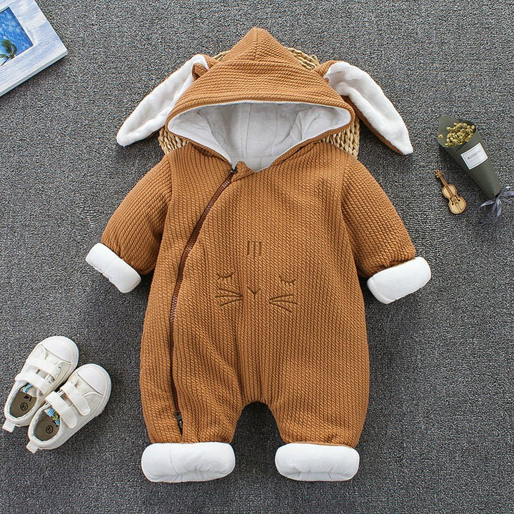 Autumn Winter Coat Jumpsuit Baby Clothing New born Snowsuit Boy Warm Romper Down Cotton Jackets Girl Snow clothes Bodysuit