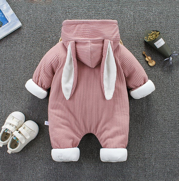 Autumn Winter Coat Jumpsuit Baby Clothing New born Snowsuit Boy Warm Romper Down Cotton Jackets Girl Snow clothes Bodysuit