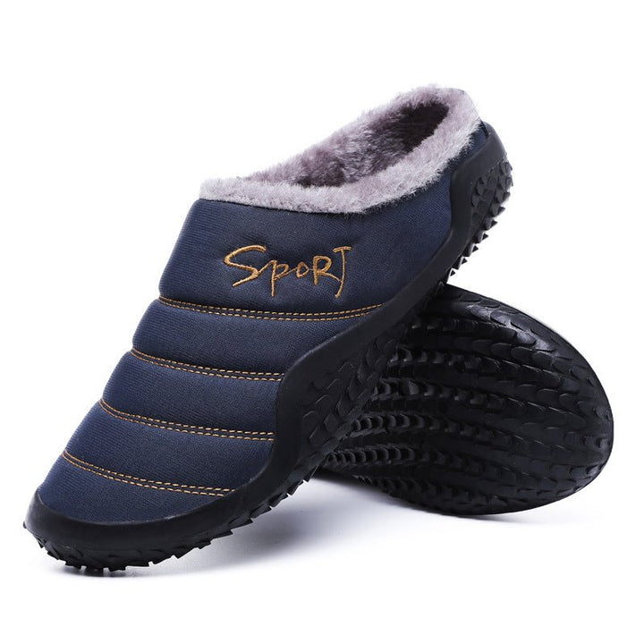 Autumn Winter male Cotton Slippers - Muhaab