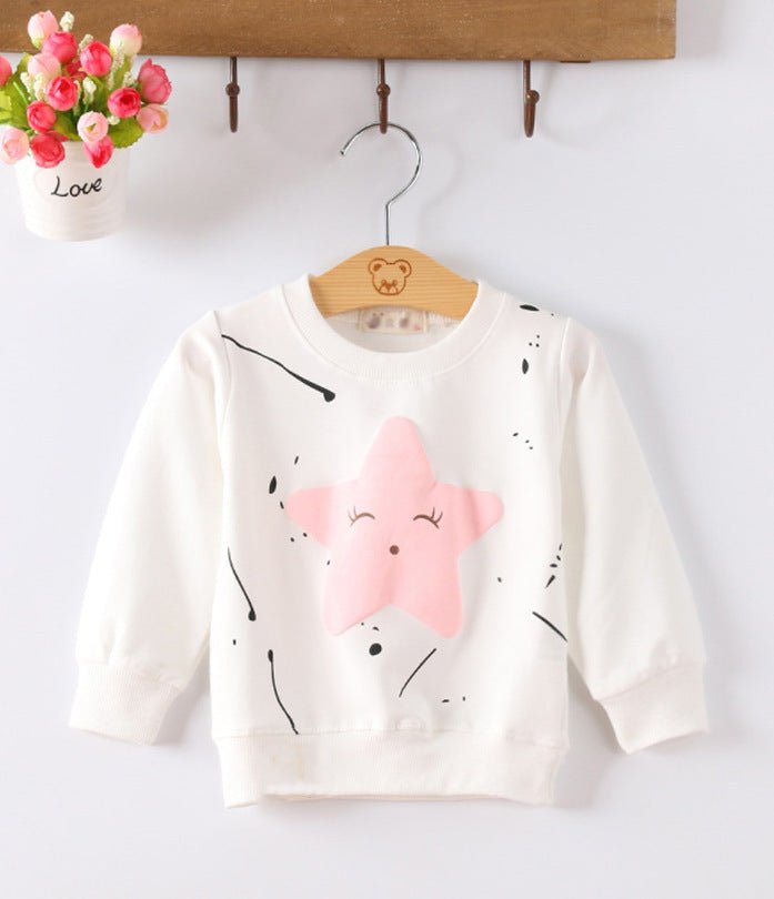 Baby Autumn Clothes Clothes Girl Baby Sweater Girls Children's - Muhaab