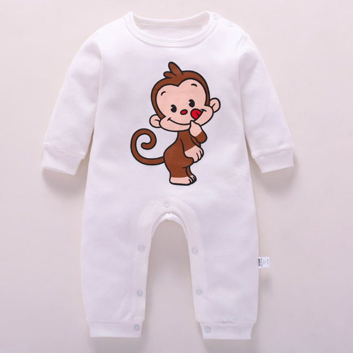 Baby baby clothes wear one piece clothes pure cotton clothes - Muhaab