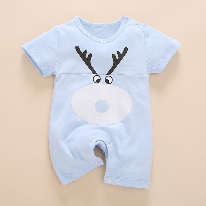 Baby baby clothes wear one piece clothes pure cotton clothes - Muhaab