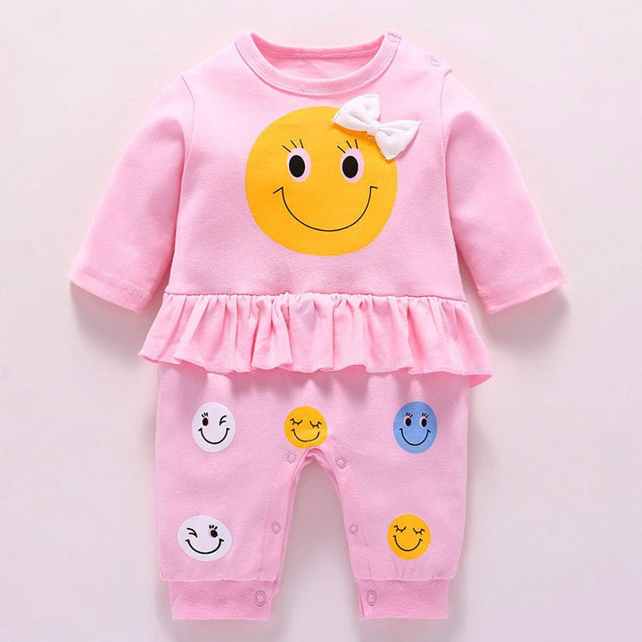 Baby baby clothes wear one piece clothes pure cotton clothes - Muhaab